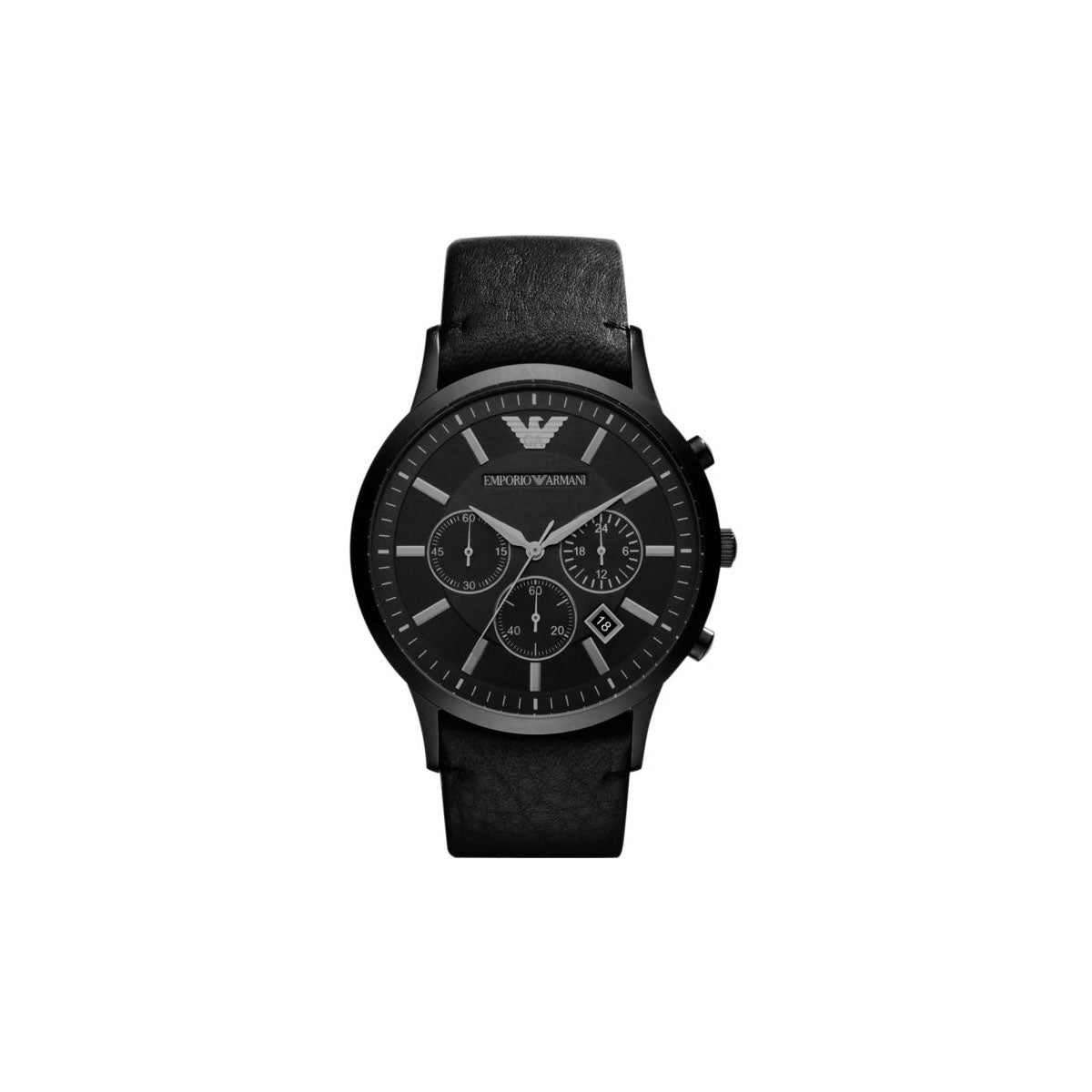 Emporio Armani AR2461 Men's Watch 46 Mm Black